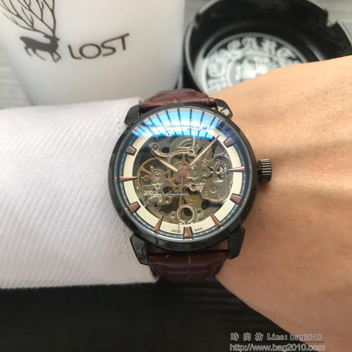 江詩丹頓 Vacheron Constantin 勁爆鏤空設計 全自動機械機芯 精品男士腕表  wssb3541